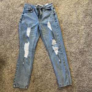 Distressed Jeans size 5